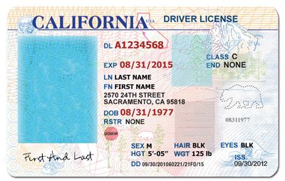 Free Drivers License Photoshop Template